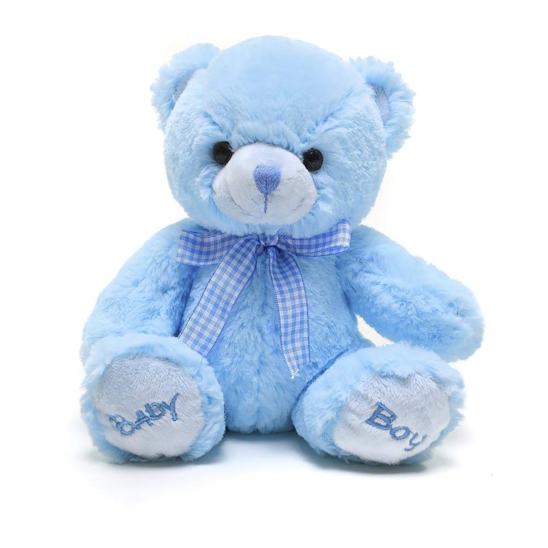 Plushland Adorable Teddy Bear for Babies 9 Inches Plush Stuffed Animal Toy for Girls and Boys Ideal Gift for Valentines Day, Christmas, Birthday and Holidays