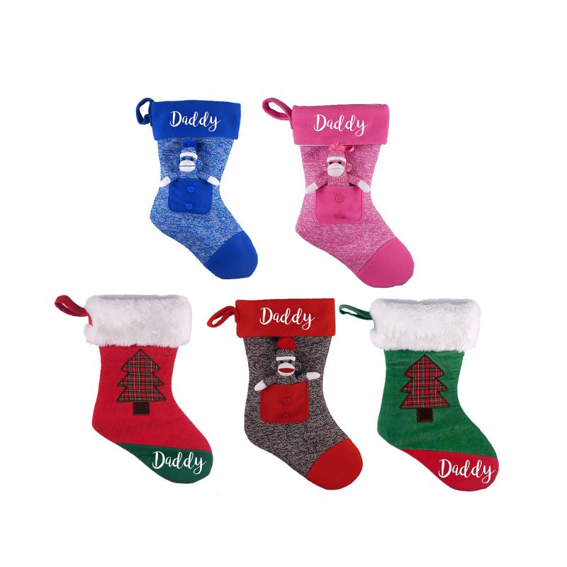 Customize Winter Warm Christmas Non-Slip Household Floor Slipper Novelty Socks 3D Cartoon Animal Gift Socks for Men and Women