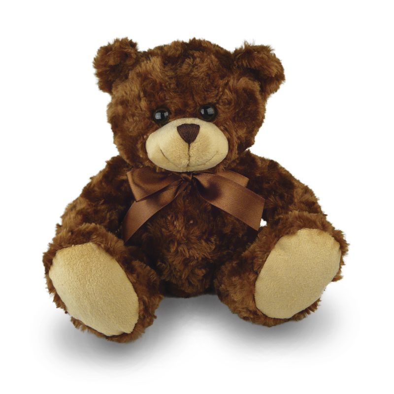 Sitting Bear Stuffed Animal with Bow-Ties,Plush Teddy Bear Toys for Kids & Adults Mother's Day Valentine Birthday